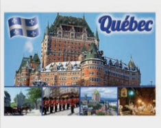 CARTES POSTALES MULTI-VUES QUÉBEC