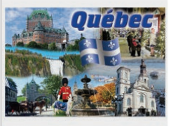 CARTES POSTALES MONTAGE QUÉBEC