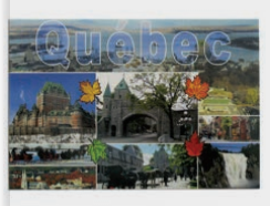 CARTES POSTALES 8 VUES QUÉBEC