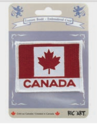 PIÈCE THERMOCOLLANTE BRODÉ CANADA