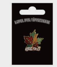 ÉPINGLETTE FEUILLE ÉRABLE