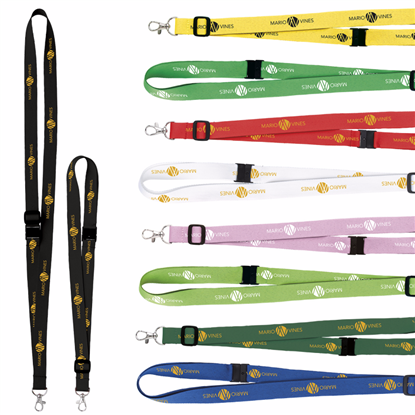 Produit promotionnel 3/4" Adjustable Polyester Lanyard