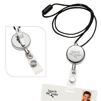Produit promotionnel Dual Function Metal Badge Holder