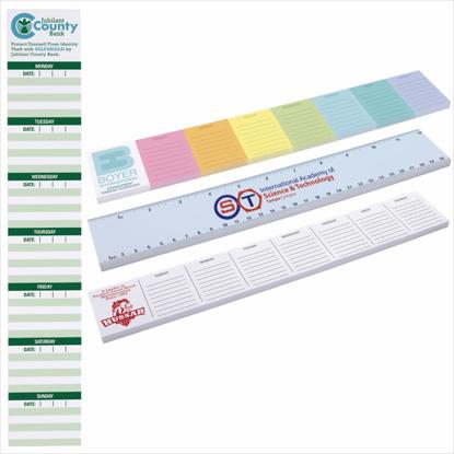 Produit promotionnel Sticky Note™ 12" X 2" Pad, 25 sheet