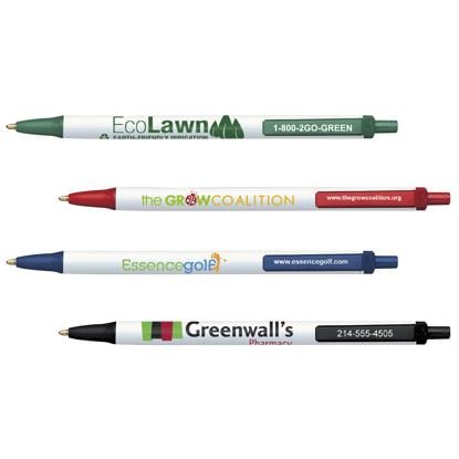 BIC® Ecolutions® Clic Stic® Pen - White