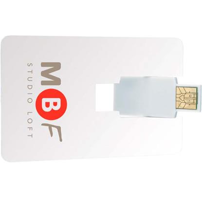 Produit promotionnel 2 GB Flip Card USB 2.0 Flash Drive