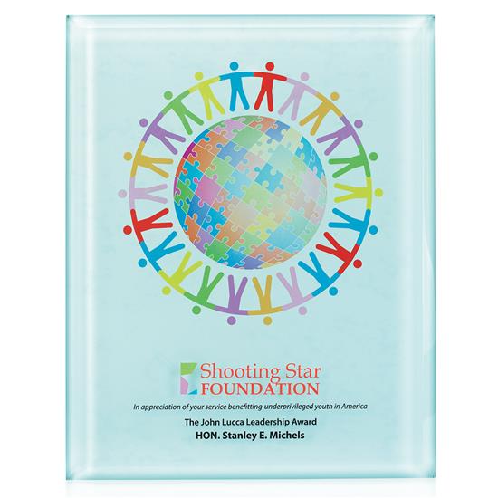 Produit promotionnel Radiant Trillinnium Award Plaque—8"x10"