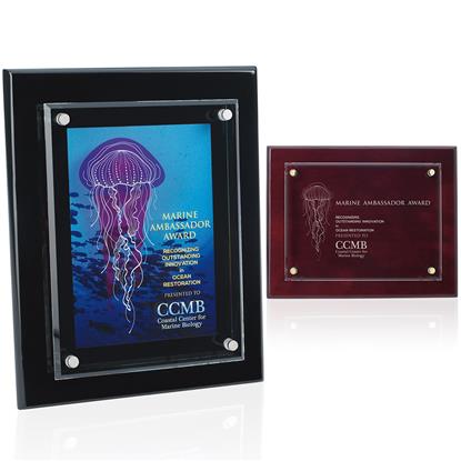 Produit promotionnel Floating Glass Plaque - 8" x 10"