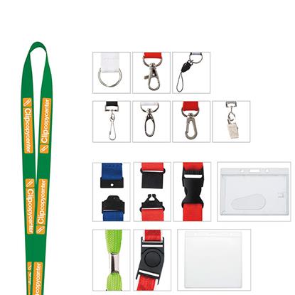 Produit promotionnel 3/4" Polyester Woven Lanyard
