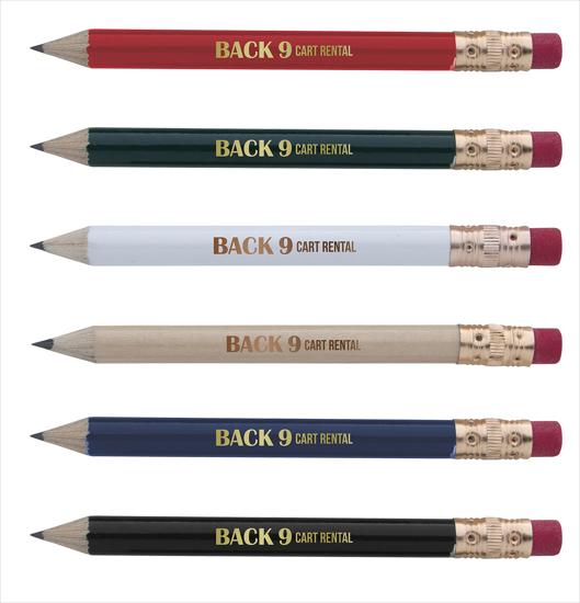 Produit promotionnel Round Golf Pencil with Eraser