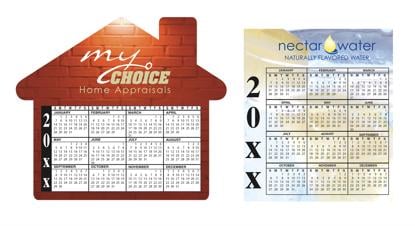 Produit promotionnel 20 Mil Calendar Magnet