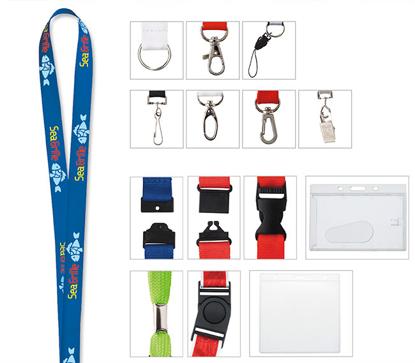 Produit promotionnel 5/8" Polyester Lanyard