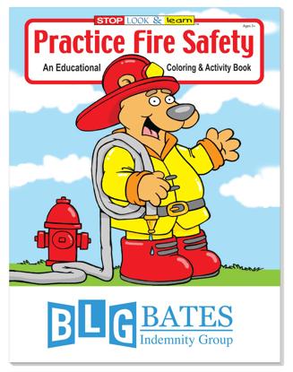 Produit promotionnel Coloring Book: Practice Fire Safety