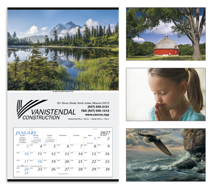 Produit promotionnel Large Hanger Calendar