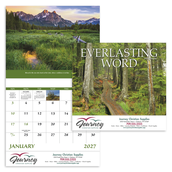 Produit promotionnel Everlasting Word - Stapled Calendar