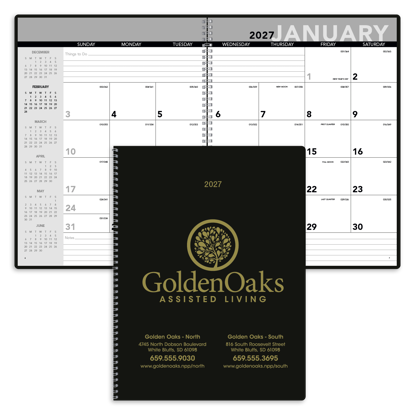 Produit promotionnel Monthly Planner