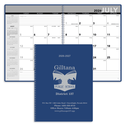 Produit promotionnel Academic Monthly Planner