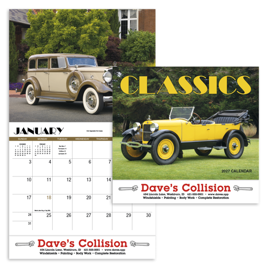 Produit promotionnel Classics Appointment Calendar - Stapled