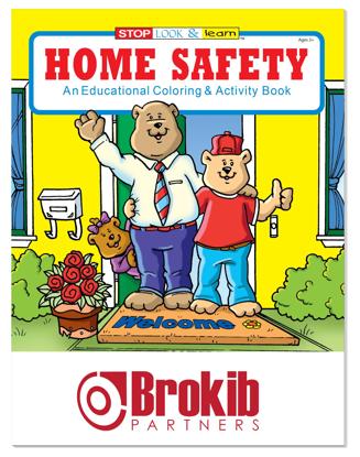 Produit promotionnel Coloring Book: Home Safety