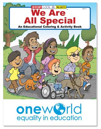Produit promotionnel Coloring Book: We Are All Special