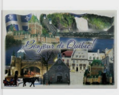 CARTES POSTALES BONJOUR DE QUÉBEC