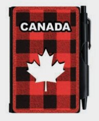 BLOC-NOTES CANADA FEUILLES D'AUTOMNE