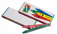 Produit promotionnel Blank Crayon Box