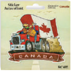 AUTOCOLLANT ORIGNAL CAMIONNEUR CANADA