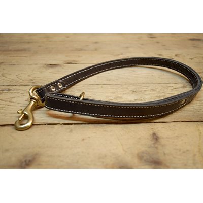Laisse en cuir Latigo double, 3/4 X 48''