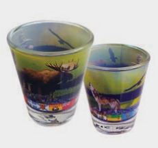 SHOT GLASS AURORES BORÉALES