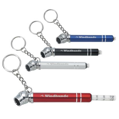 Produit promotionnel Mini Double Ring Tire Pressure Gauge