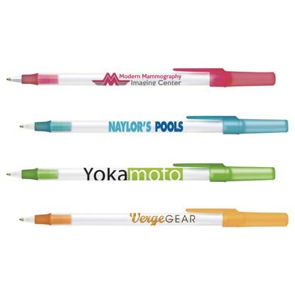 BIC® Round Stic® Ice Pen - White