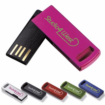 Produit promotionnel 2 GB Aluminum USB 2.0 Flash Drive