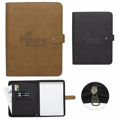 Produit promotionnel Natisino Zippered Padfolio