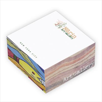 Produit promotionnel 3" x 3" x 1.5" Non-Adhesive Cube