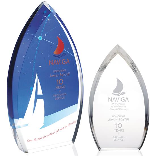 Produit promotionnel Enterprise Teardrop Award