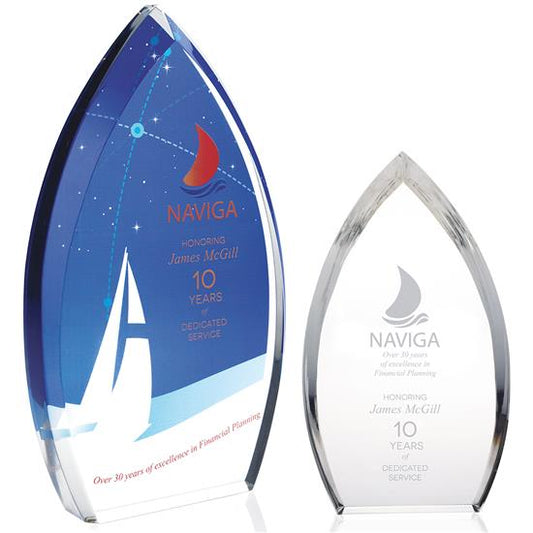 Produit promotionnel Enterprise Teardrop Award