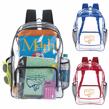 Produit promotionnel Clear Backpack
