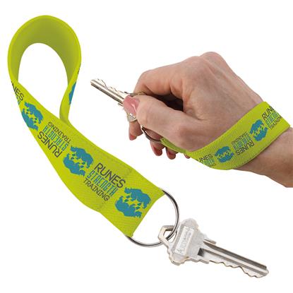Produit promotionnel Wrist Strap Key Holder