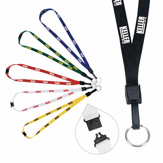 Produit promotionnel 1/2" Breakaway Lanyard with Key Ring