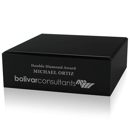 Produit promotionnel Square Black Glass Base