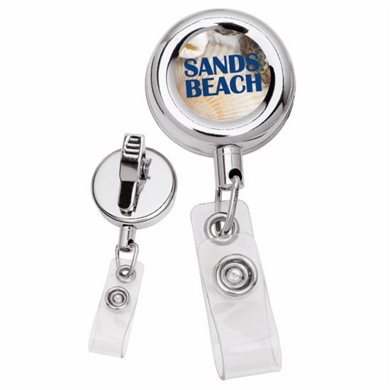 Produit promotionnel Metal Retractable Badge Holder
