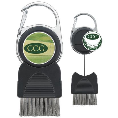 Produit promotionnel Golf Club Brush with Ball Marker