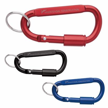 Produit promotionnel Keyring Carabiner with Lock