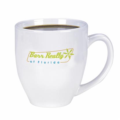 Produit promotionnel Shiny Bistro Mug - 15 oz. (white)