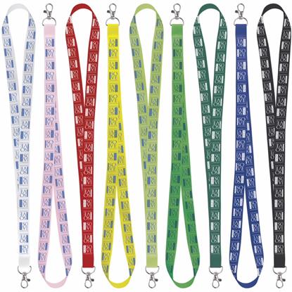 Produit promotionnel 3/4" Satin Screen Print Lanyard