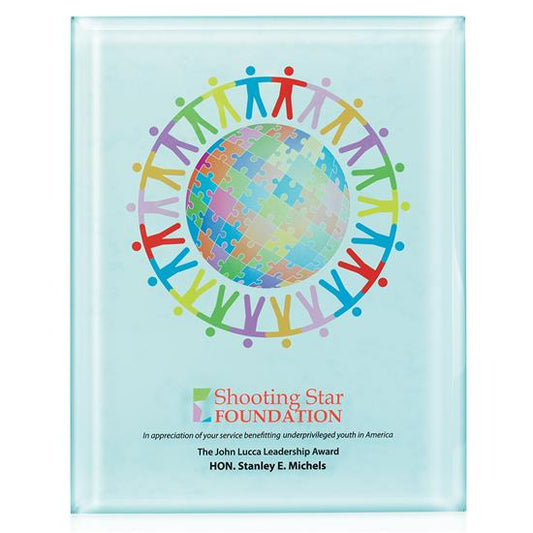 Produit promotionnel Radiant Trillinnium Award Plaque—8"x10"
