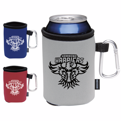 Produit promotionnel Collapsible Can Cooler with Carabiner