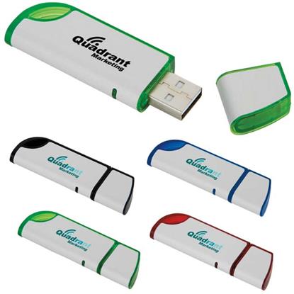 Produit promotionnel 1 GB Slanted USB 2.0 Flash Drive