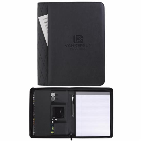 Produit promotionnel Stitch Zippered Padfolio
